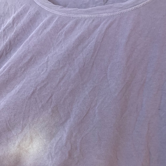 Splendid Purple Supima Cotton Vintage Crewneck Tee - Picture 6 of 7